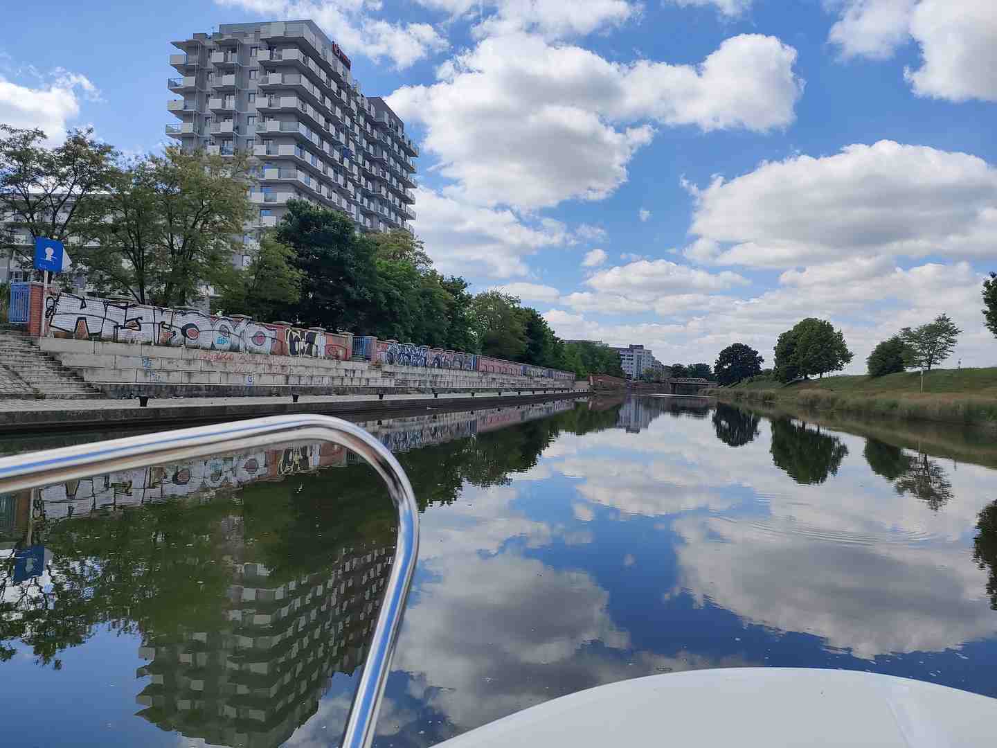 Odra Wroclaw widok rzeka