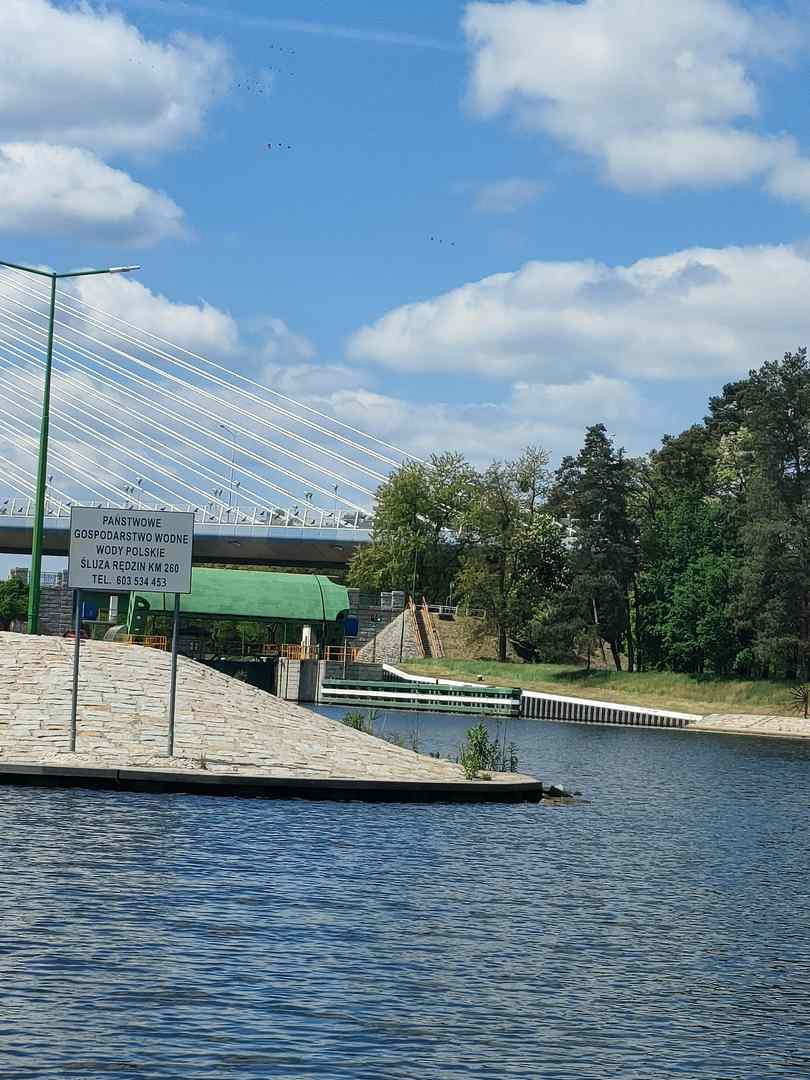 Odra panorama z lodzi