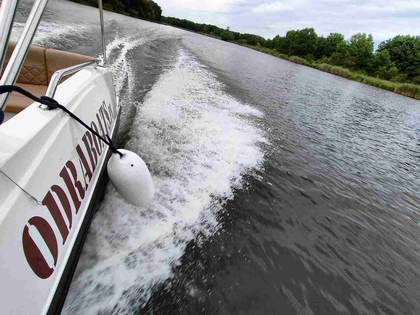 Rejs Odra widoki rzeka