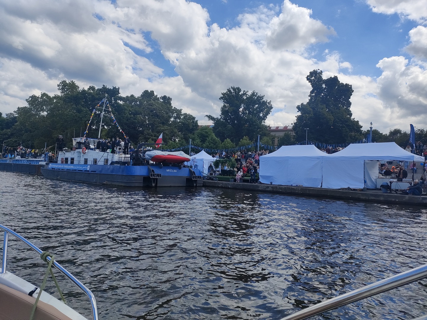 Statki na finiszu Parady Wrocław 2025