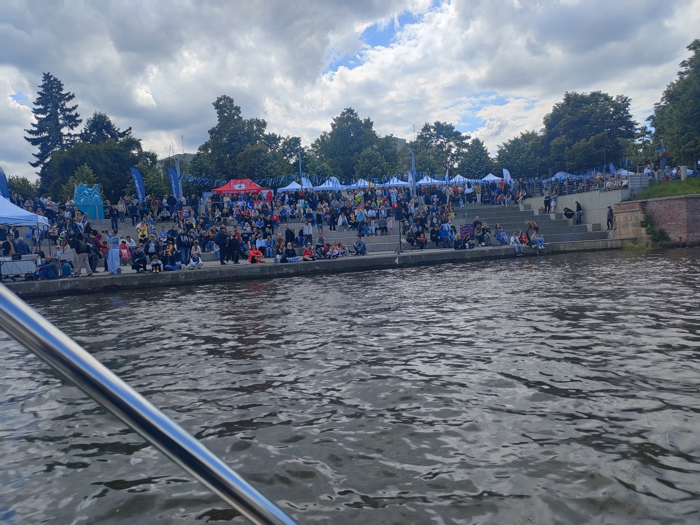 Parada statków z lotu ptaka Wrocław 2025