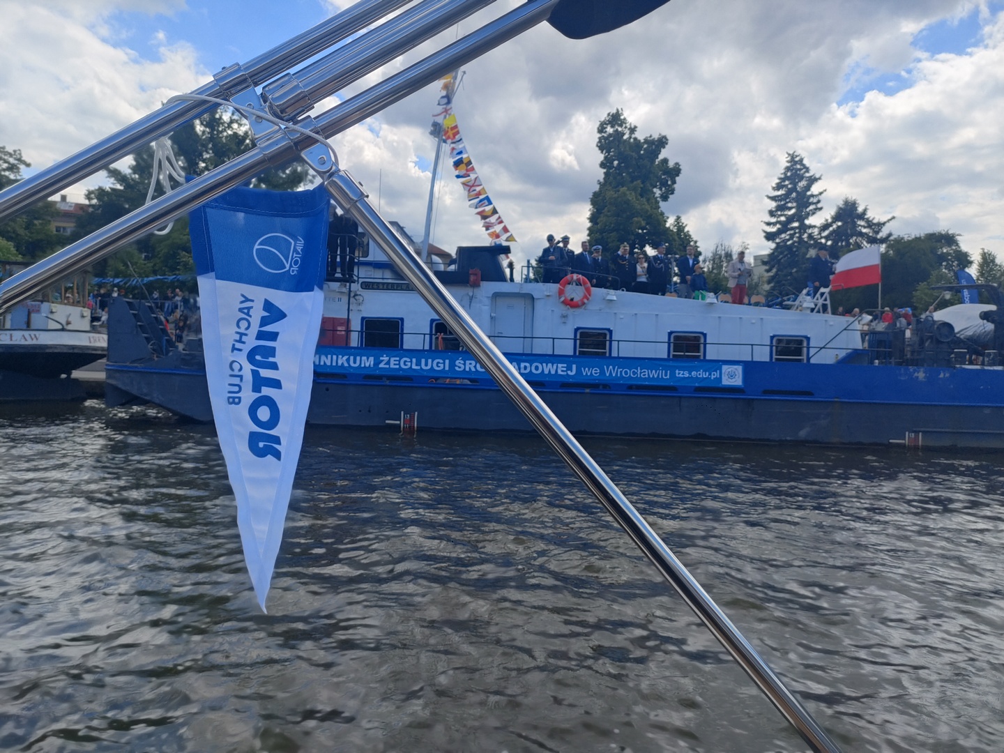 Parada Statków Wrocław - statki w szyku
