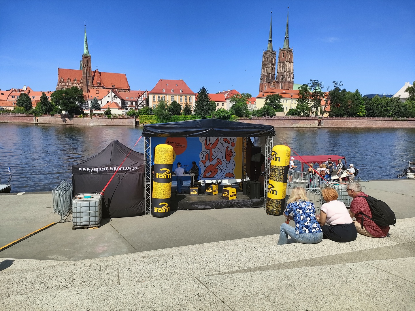 Gastro Miasto 2025 widok z lodzi
