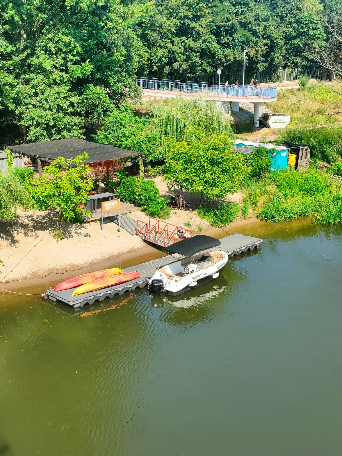 Goscie na rejsie Odra Wroclaw